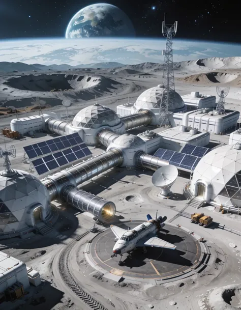 futuristic moon base complex pony