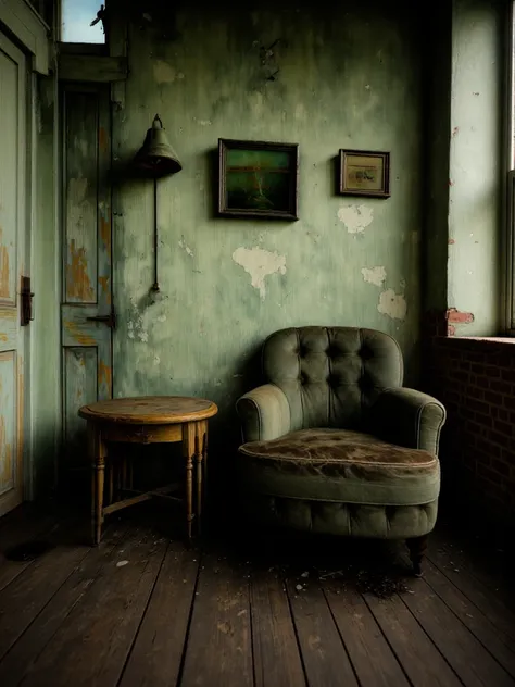 Rustic Melancholic Interior