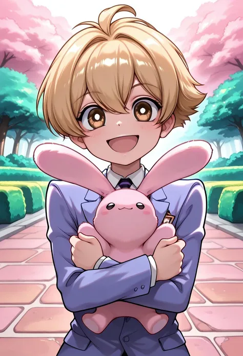 Mitsukuni "Honey" Haninozuka 埴之塚 光邦 and Usa-chan