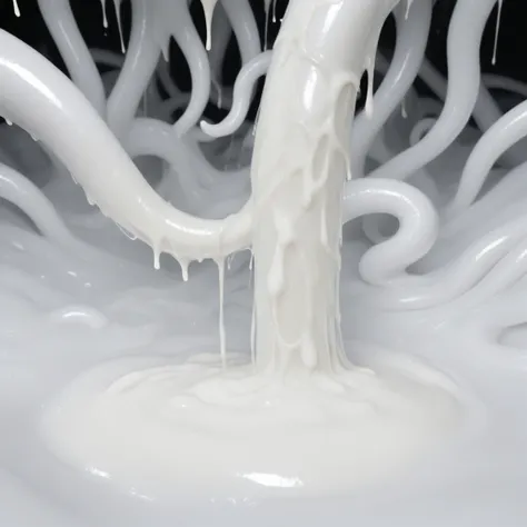 White Slime Tentacles - ILLU