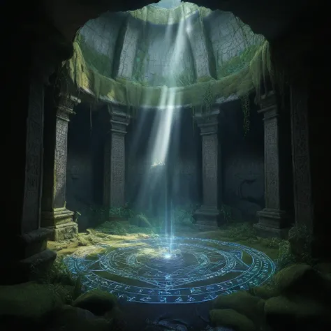 🌿🏛️Eternal Mossveil Sanctum (ill)🏛️🌿