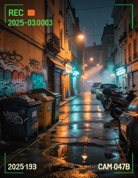 Security camera footage pony