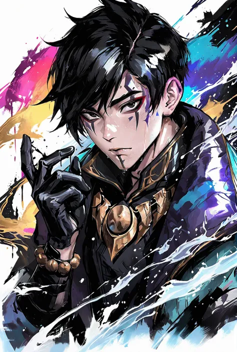 Splash Art Style / Ink Style 喷墨风格
