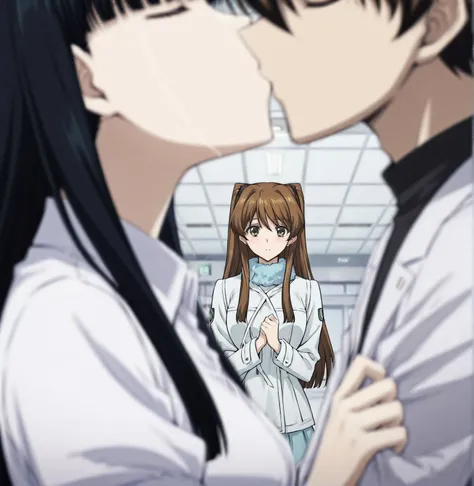 love triangle composition / 三角関係構図 / 白學構圖