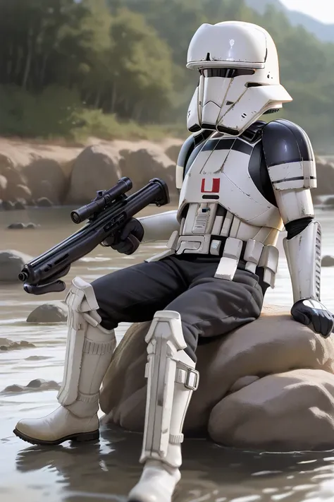Imperial combat assault tank commander - Star Wars