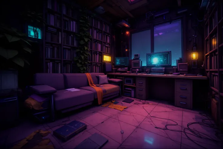 Cyberpunk Room