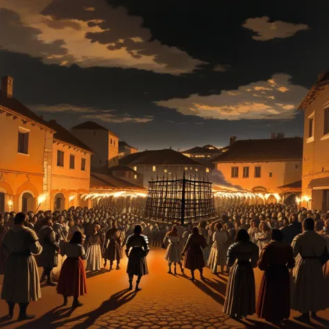 🌆✨ Square in Medieval European Town – A Journey Through Time! ✨🌆 (Pony)