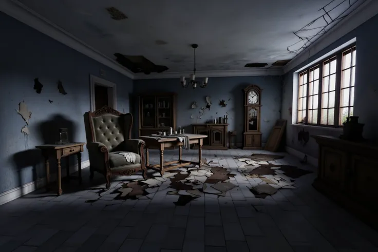 Abandoned Mansion Study