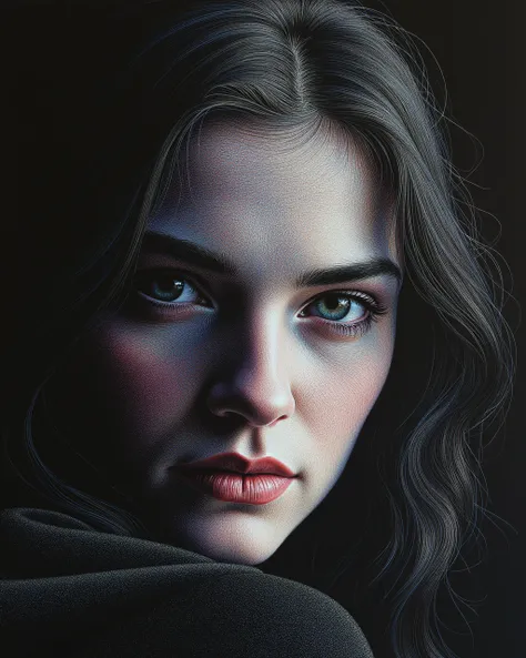 Prismacolor on Black Flux