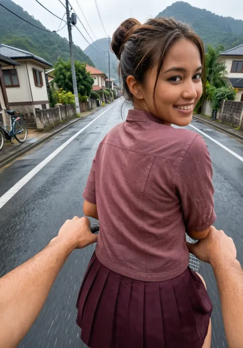 POV: Riding Bike Together