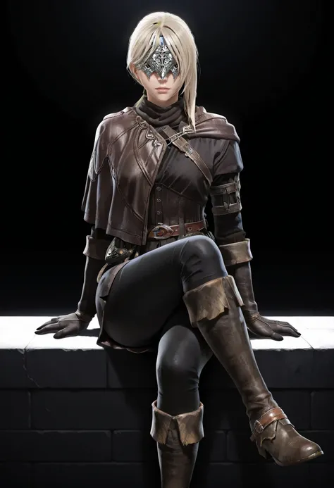 Nightreign Duchess Black Leather