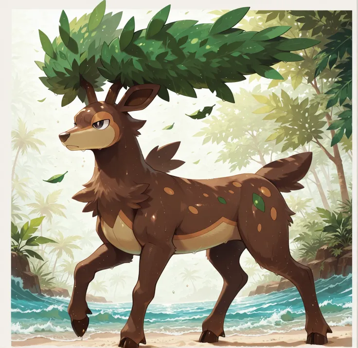 Sawsbuck: Season Pokémon - Pokédex #586 (4 Forms)