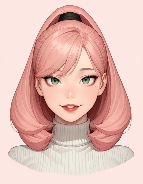 【HAIR】Bouffant High Ponytail