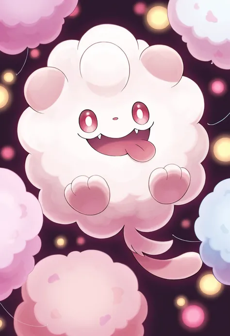 Swirlix: Cotton Candy Pokémon | ペロッパフ (Pokedex #0684)