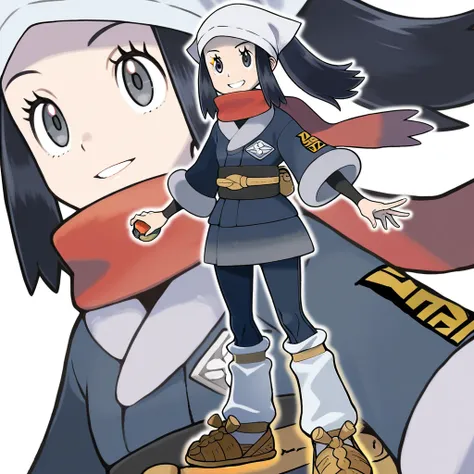Pokemon Legends Arceus Artbook Style + Characters: Adaman, Akari, Arezu, Cogita, Irida, Mai, Melli, Rei, Volo, Ingo, Kamado, Ginter