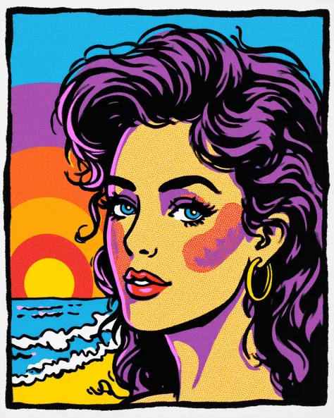 80s Analogue Screen Prints Flux
