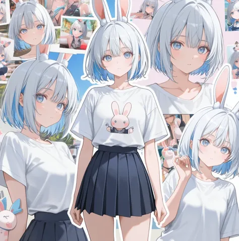 LoRA // Collage - Sticker, Multiple photo