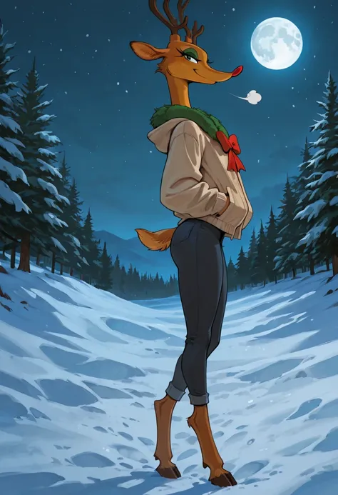 Clementine the Reindeer- Nightmare before Christmas: Zero's Journey