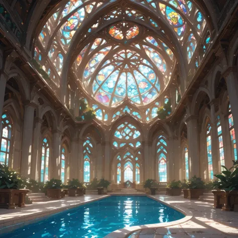 Fantasy swimming pool