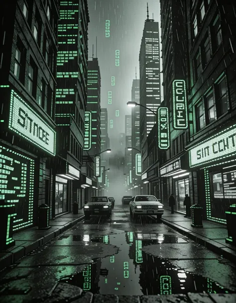 ASCII skyscrapers illu
