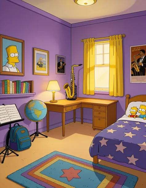 Lisa Simpson bedroom