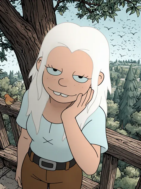 Bean from Disenchantment (Illustration LoRa)