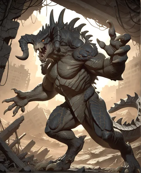 Deathclaw for [PonyXL|Illustrious]