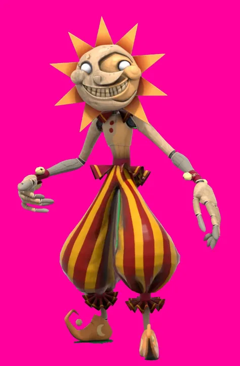 FNAF SUN / DAYCARE ATTENDANT SIMPLE 1 PICTURE LORA TRY EXPERIMENT