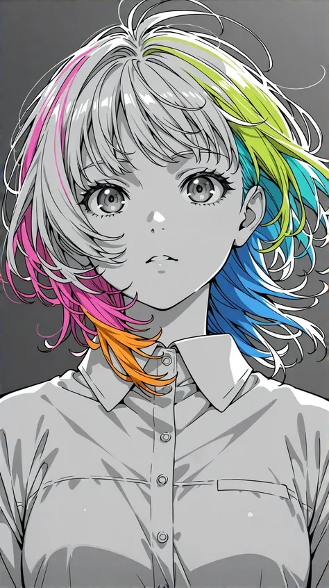 HTRP Partial Colorful Hair