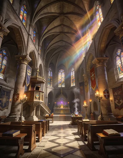 interior cathedral view pony