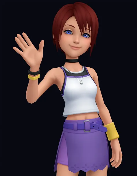 Kairi (Kingdom Hearts I) [Commission]