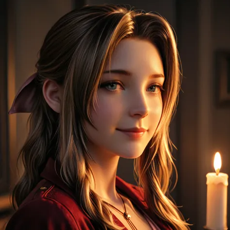 Aerith Gainsborough FF7 - Illustrious