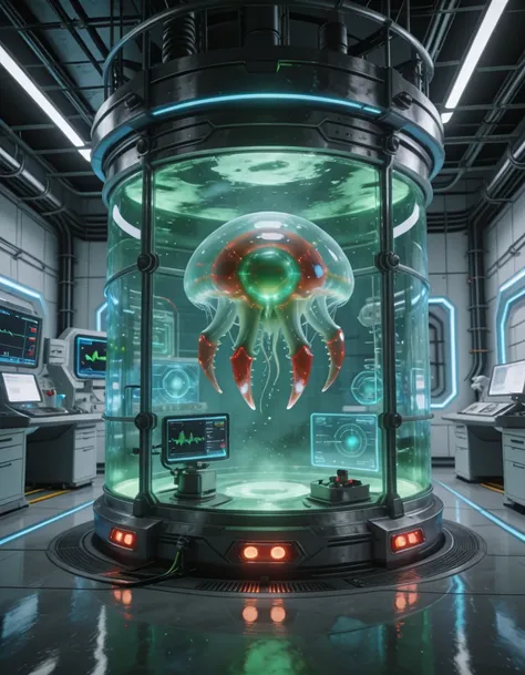 research laboratory interior illu