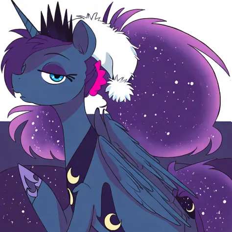 Grumpy Princess Luna