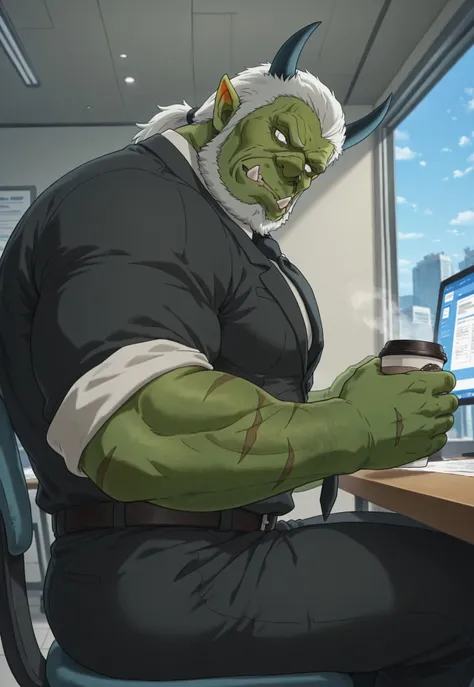 Male Orc - Farming Made Me Stronger