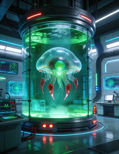 research laboratory interior