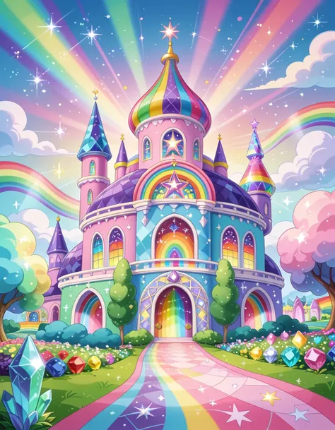 Rainbow Land house