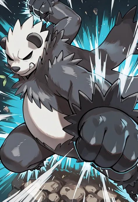 Pangoro: Daunting Pokémon | ゴロンダ (Pokedex #0675)