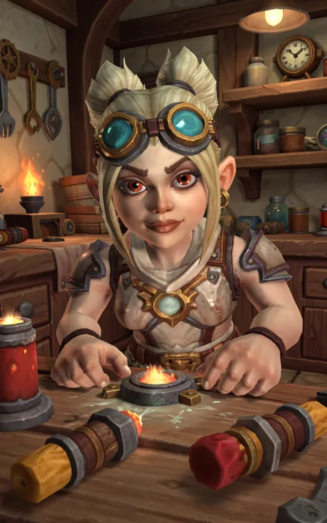 Female Gnome World of Warcraft [WOW] - Flux.2 Klein 9B - K3NK