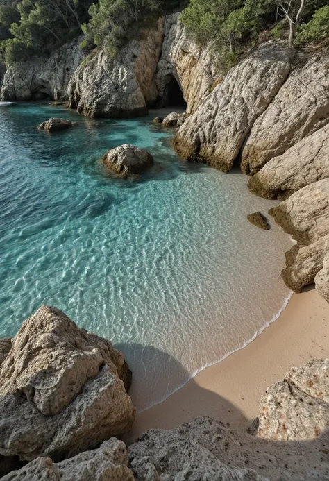 Sunkissed Greek Cove