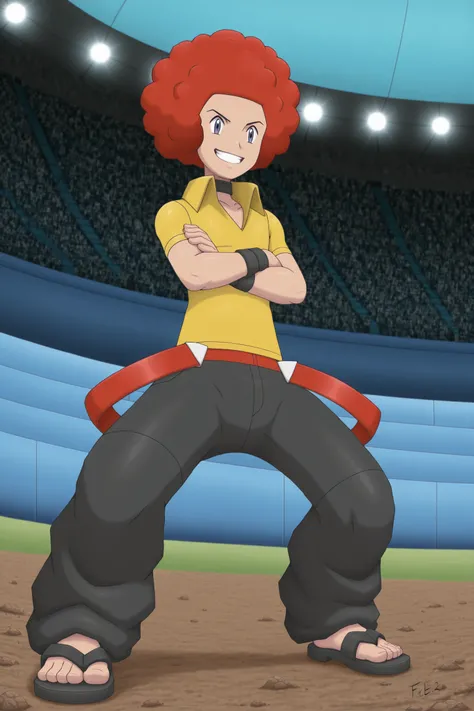 Flint (Pokémon) Sinnoh Elite Four