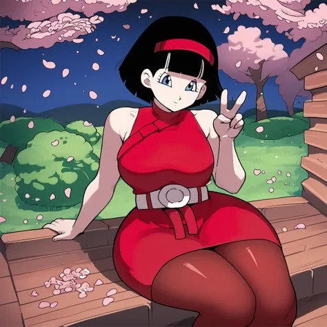 [Character/PonyXL] Videl (Chubby-BBW) Style-PulpaWoElbo (Summer Training with Old Master - Comic) [Dragon Ball Super]