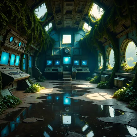 Ancient Abandoned Spaceship Interior - Flux (thx 4 arrssenne)