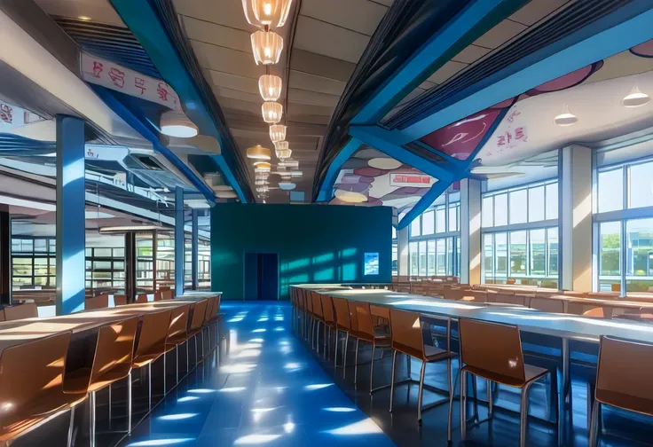 Japanese Cafeteria (Background) (Pony) (AD)