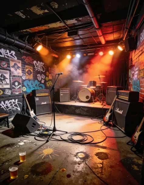 underground punk venue