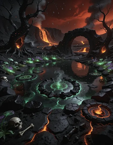 cursed fairy pond illu