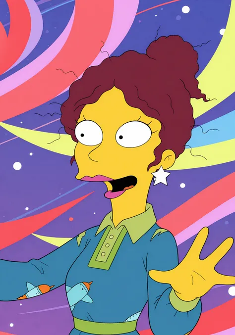 Ms Valerie Frizzle - The Simpsons version
