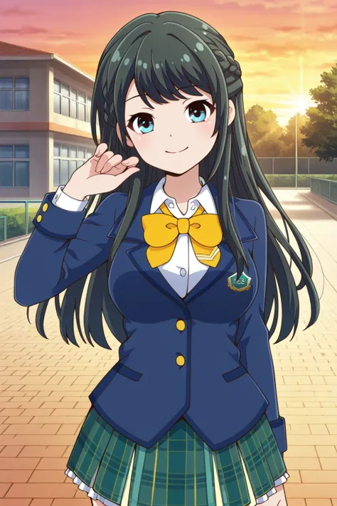 Shinjugamine Jogakuen Uniform Old Senior 神樹々峰女学園制服（舊, 高中） / Battle Girl High School バトルガール ハイスクール_rel_260420