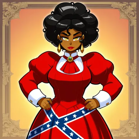 Dixie flag print