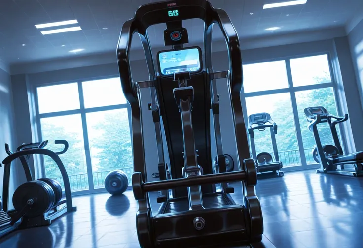 Japanese Exercise Room (Background) (Illustrious) (AD)